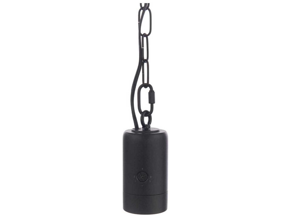 Estrella Integrated LED Outdoor Pendant Light in Black with CCT Selectable Beam Control
