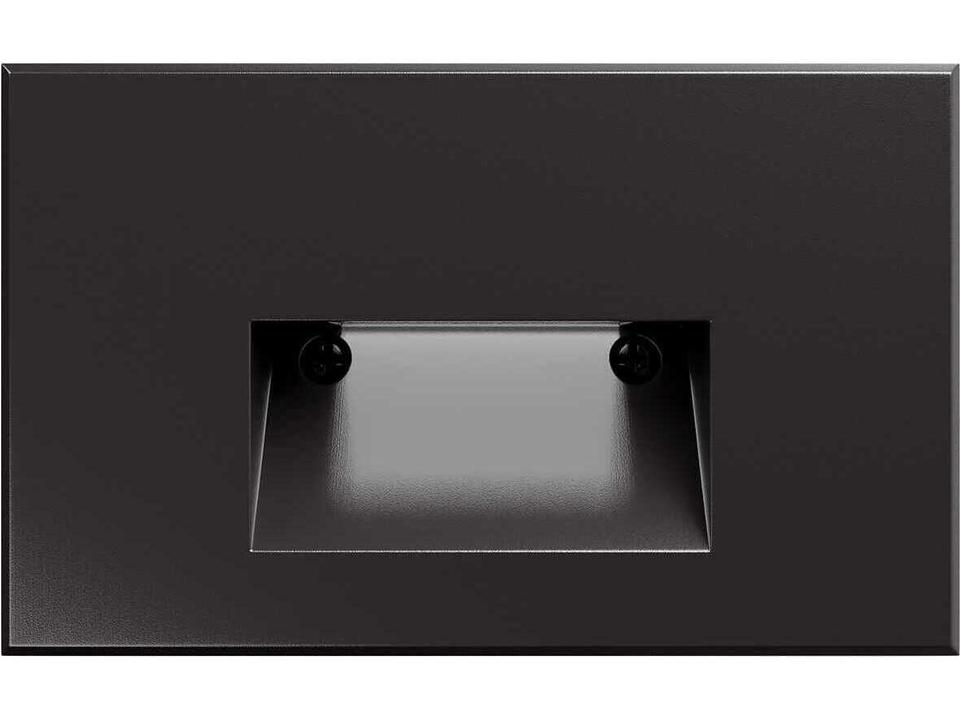 Colorscaping LED Horizontal Step Light in Bronze on Brass