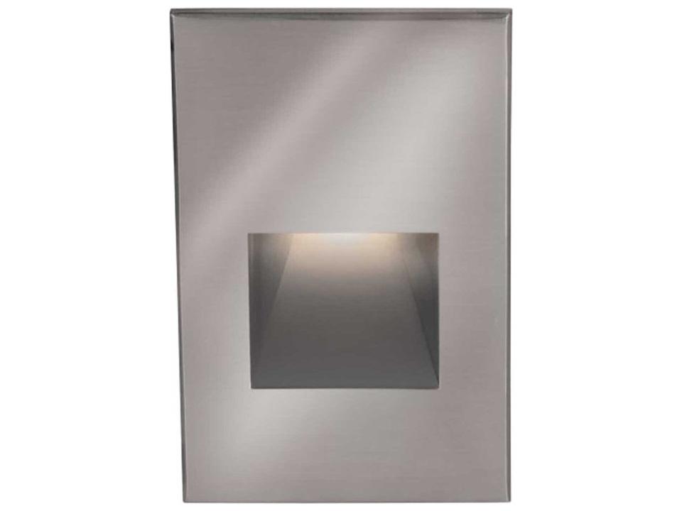 Tyler Rectangle LED Step Light in Cast Stainless Steel