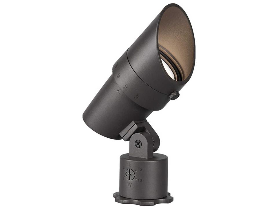 Tyler 120V LED Landscape Accent Light in Bronze with Adjustable Beam