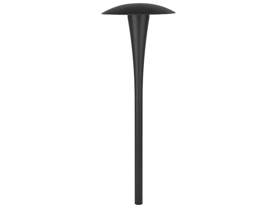 6011 Round LED 12V Path and Area Light in Black
