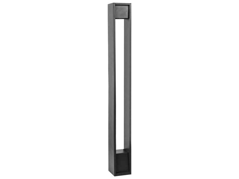 Gate LED Bollard in Black K-Alloy Aluminum