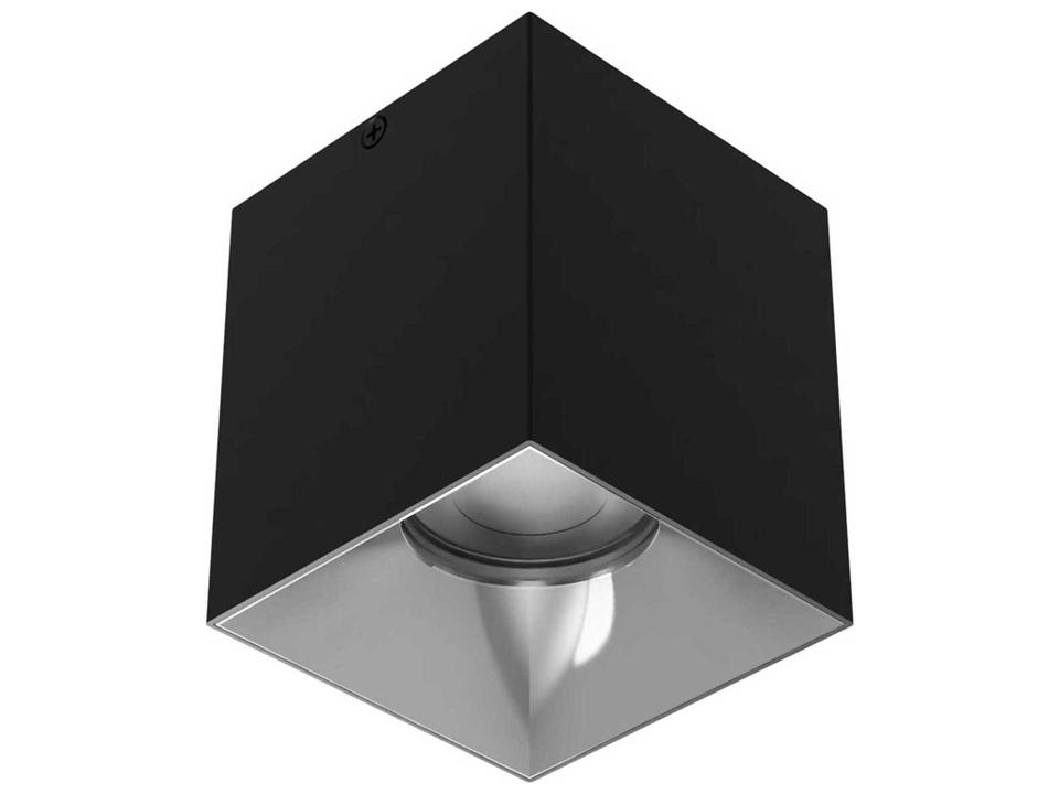 Zoron Square 5-CCT Integrated LED Flush Mount in Die-Cast Aluminum
