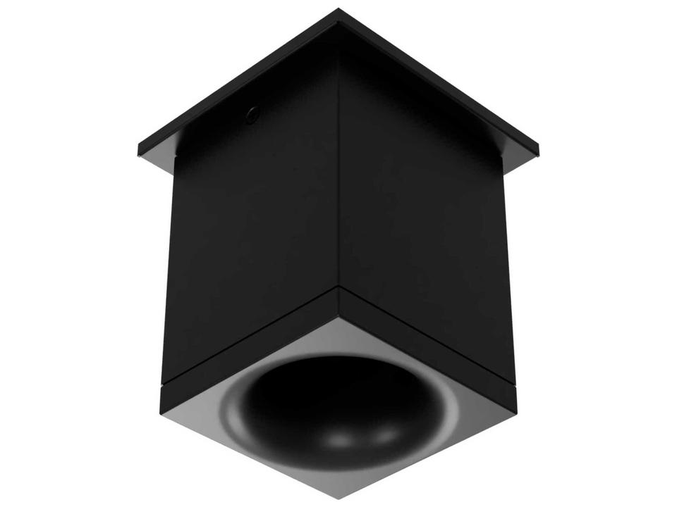 Zoron Square Integrated LED Flush Mount in Die-Cast Aluminum