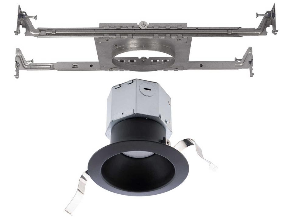 Pop-in 4-Inch Round New Construction Downlight 5CCT Selectable LED