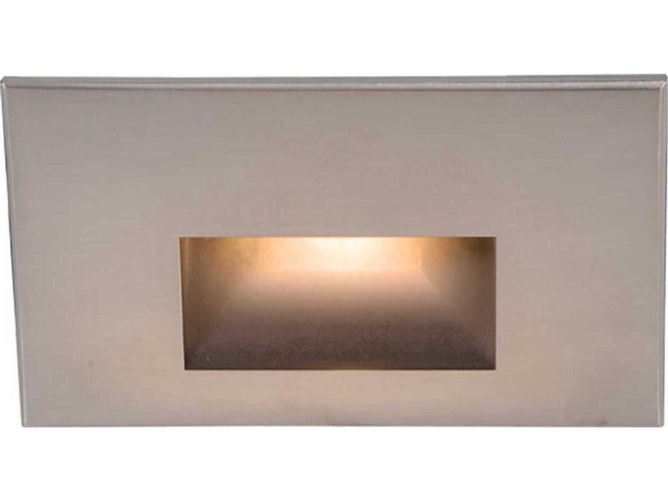 WL-LED100 LED Step and Wall Light in Brushed Nickel