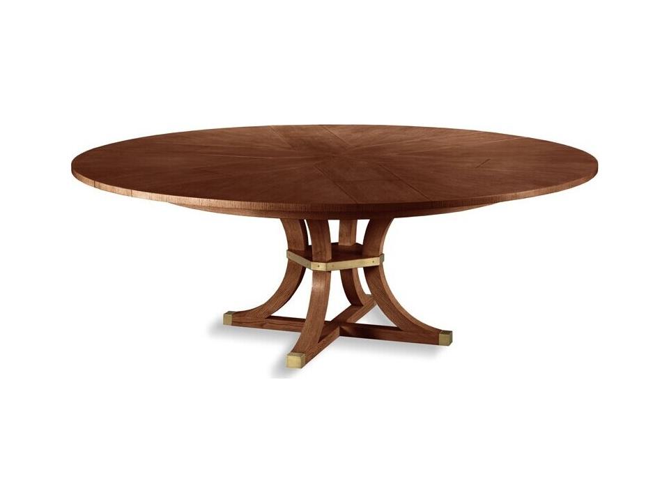 Apollo Jupe Round Dining Table in Bordeaux Finish
