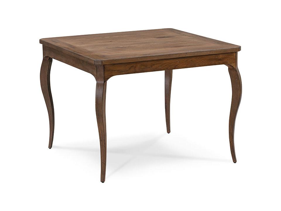 Furniture Navarre Square Game Table in Antique Finish
