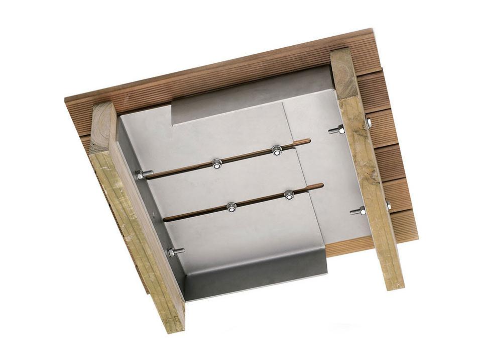 Universal Base Plate for Deck Mount Systems