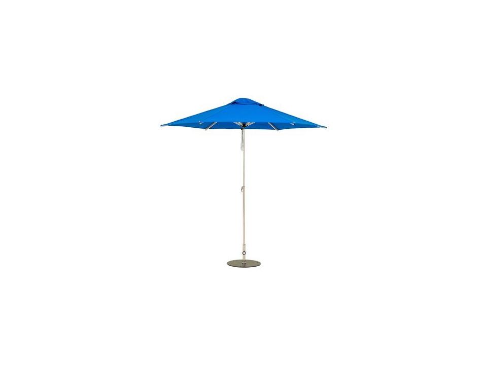 Mistral Aluminum 9.8 Foot Round Pulley Lift Outdoor Umbrella