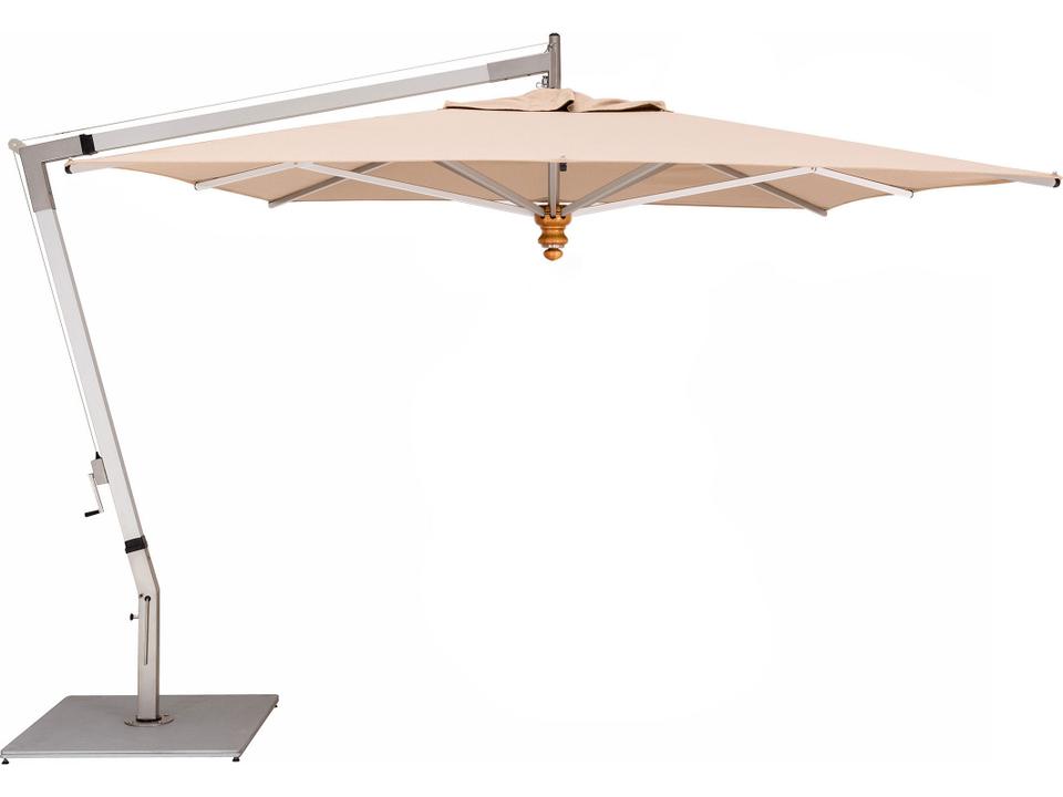 Pendulum 11.5 Foot Square Cantilever Umbrella with Crank Lift