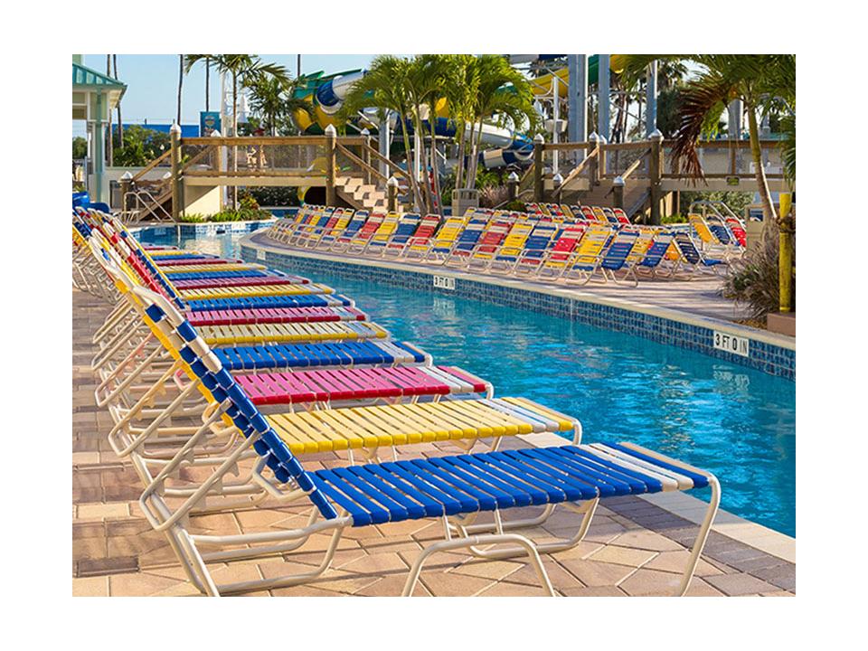 Country Club Strap Aluminum Outdoor Lounge Set