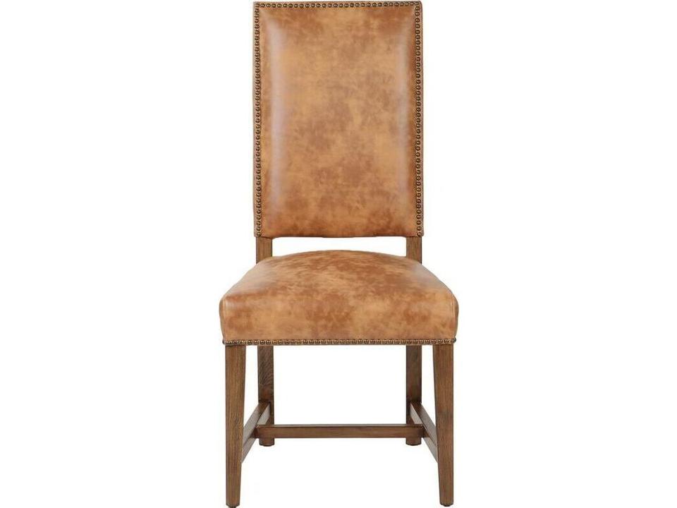 Dani High Back Upholstered Dining Side Chair in Grey Linen