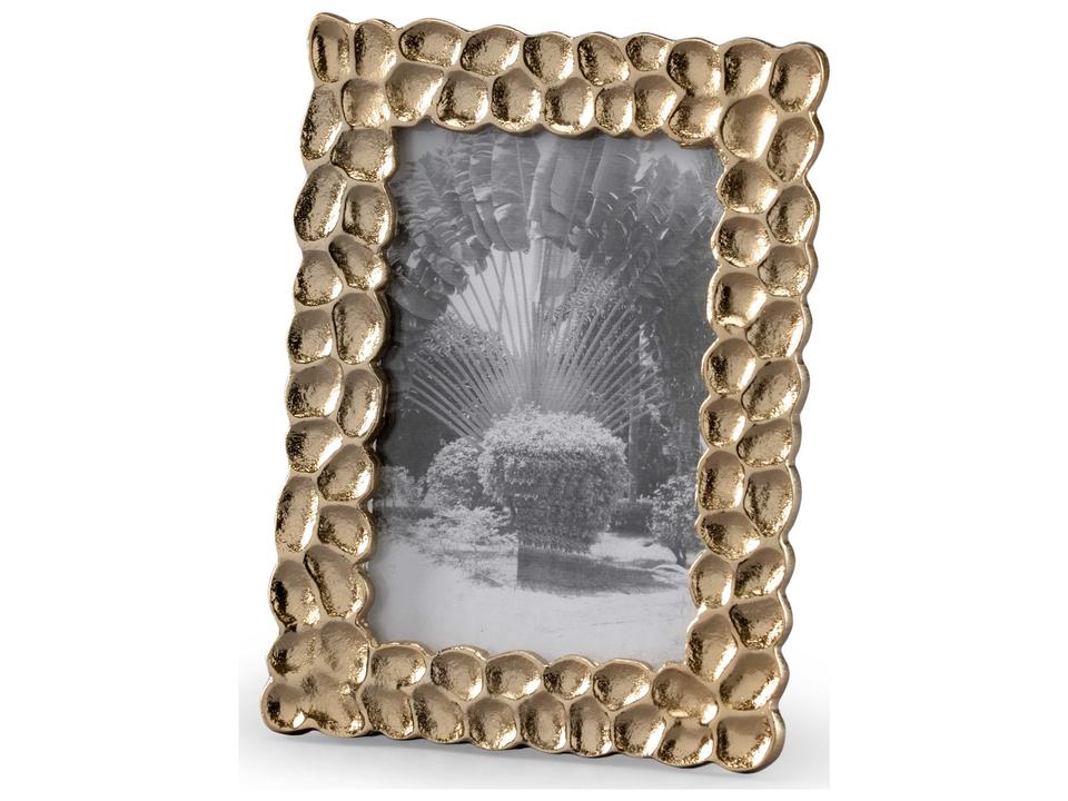 Thumbprints 4x6 Photo Frame in Ambered Silver Cast Aluminum