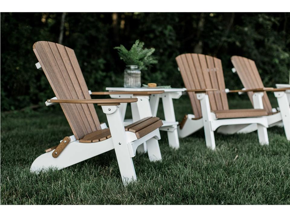 Heritage Recycled Plastic 4 Piece Outdoor Patio Lounge Set