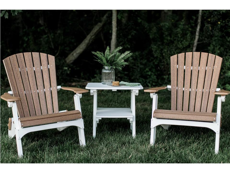 Heritage Recycled Plastic 3 Piece Patio Lounge Set
