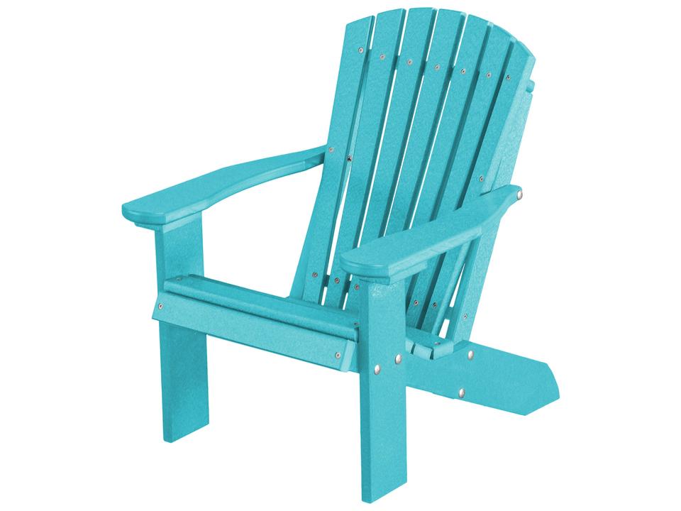 Heritage Outdoor Child Adirondack Chair in Recycled Poly Lumber