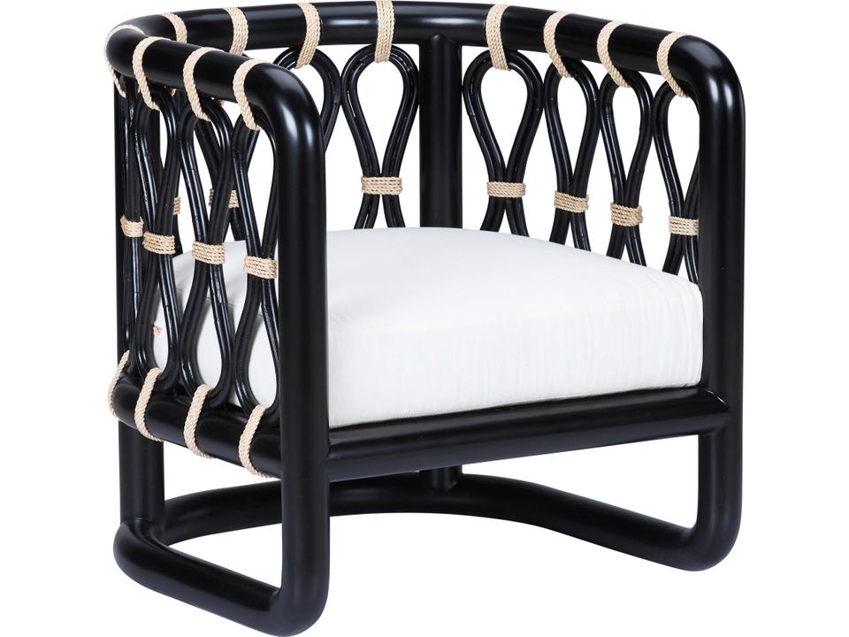 Black Club Chair