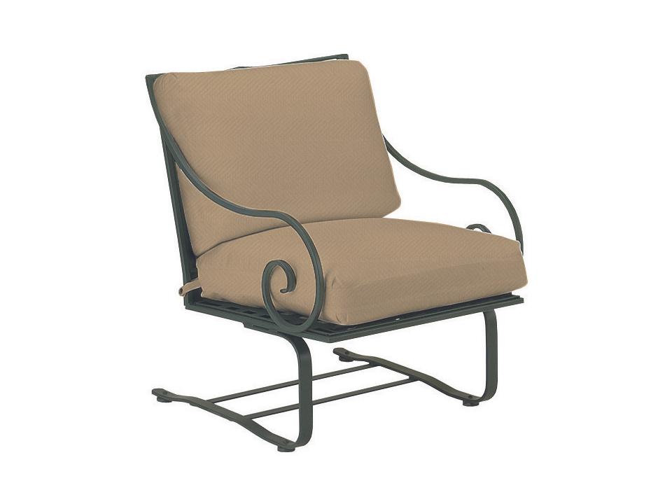 Sheffield Spring Wrought Iron Lounge Chair