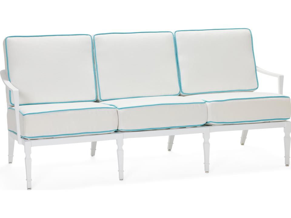 Tuoro Cast Aluminum Outdoor Sofa
