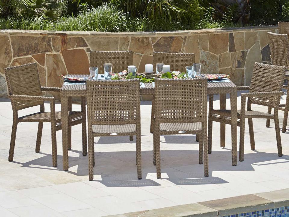 Whitecraft All Weather Wicker Patio Dining Set