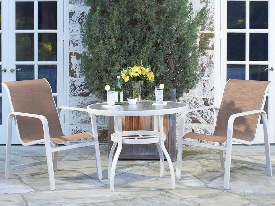 Landings Sling Aluminum Outdoor Dining Set