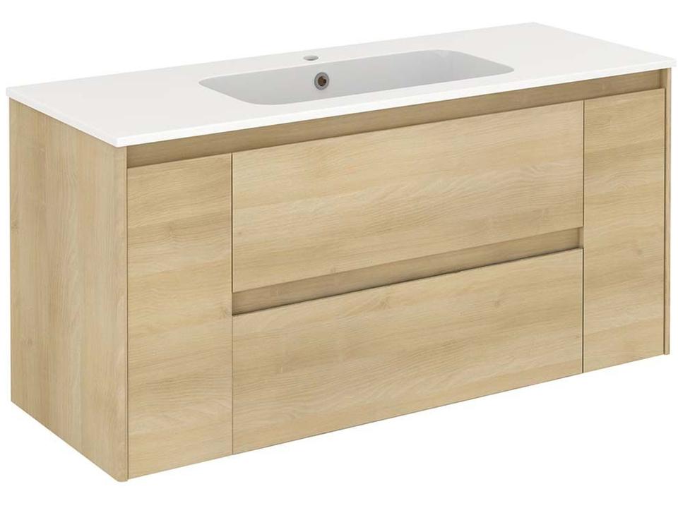 Ambra Wall Mounted Vanity Nordic Oak 48-Inch