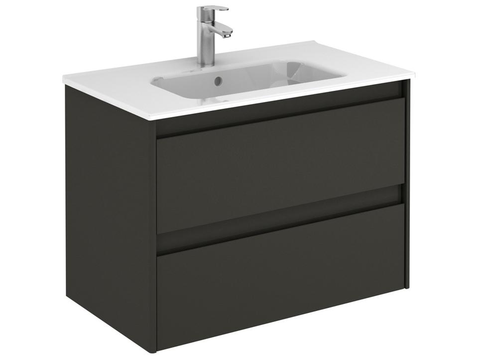 Ambra Glossy Anthracite Vanity