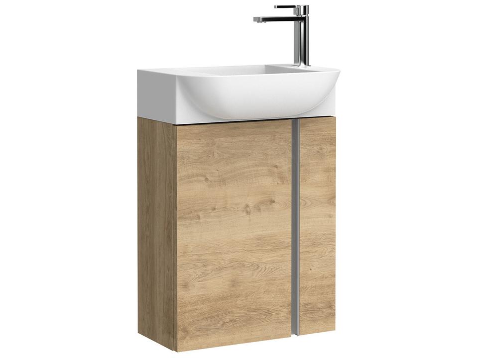 Camilia Wall Mounted Vanity Natural Oak