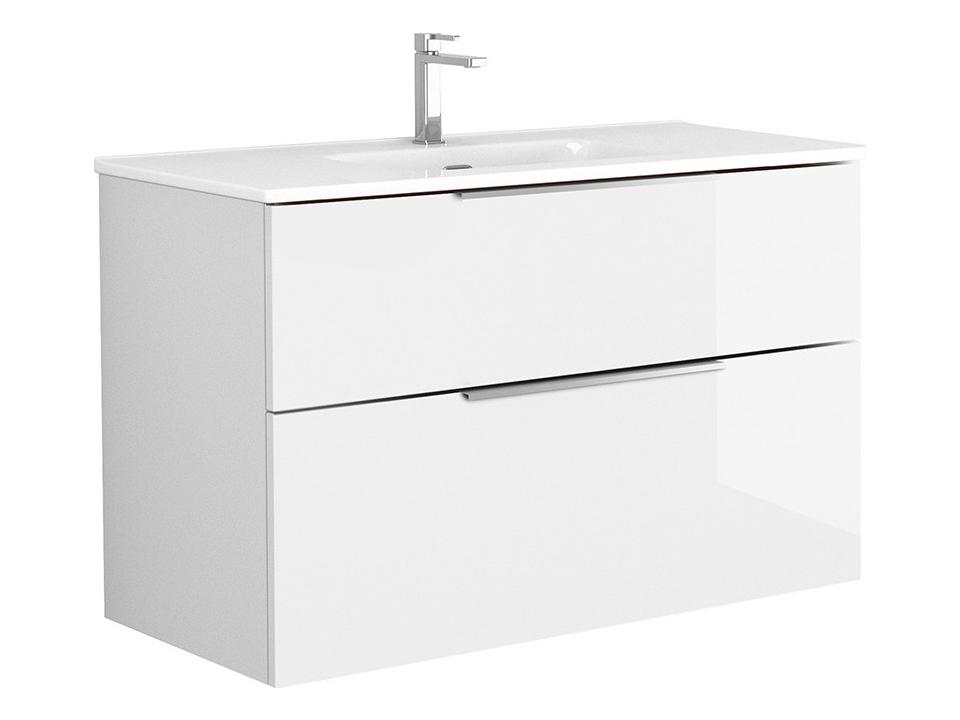 Dalia Glossy White Vanity