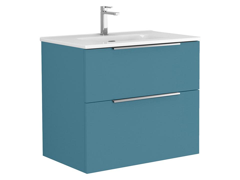 Dalia Wall Mounted Bathroom Vanity in Island Matte