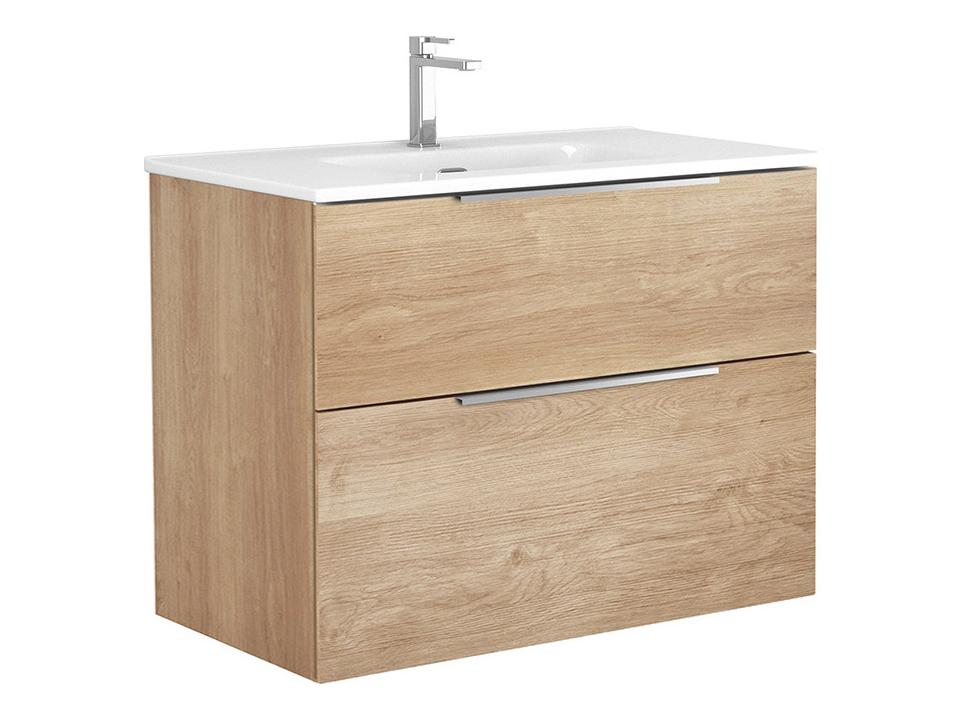 Dalia 32-Inch Wall Mounted Vanity Natural Oak