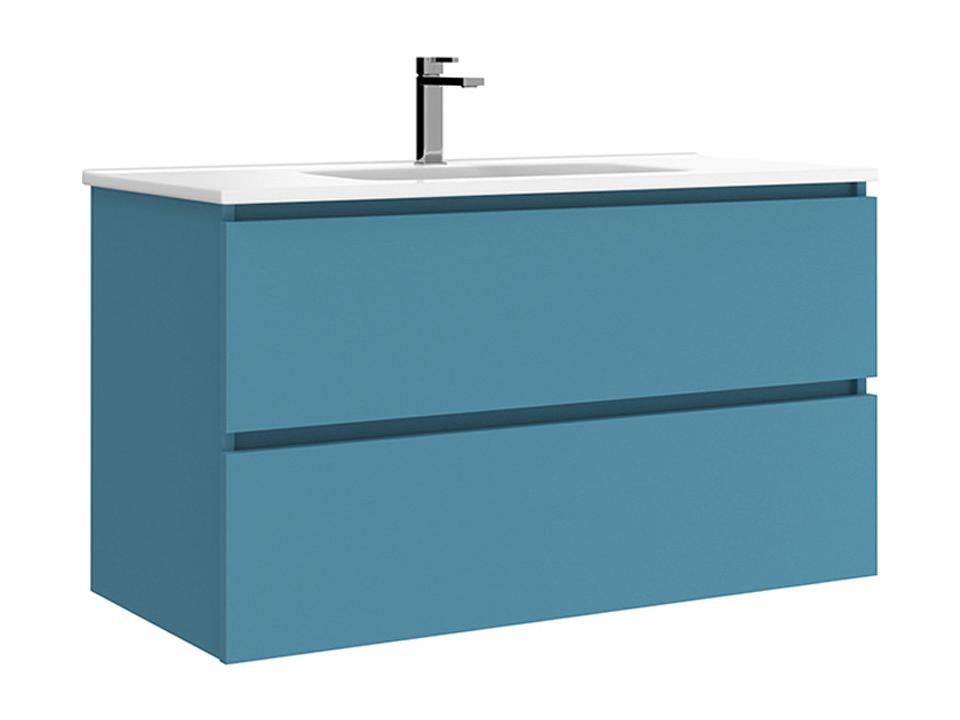 Flora Island Matte Vanity