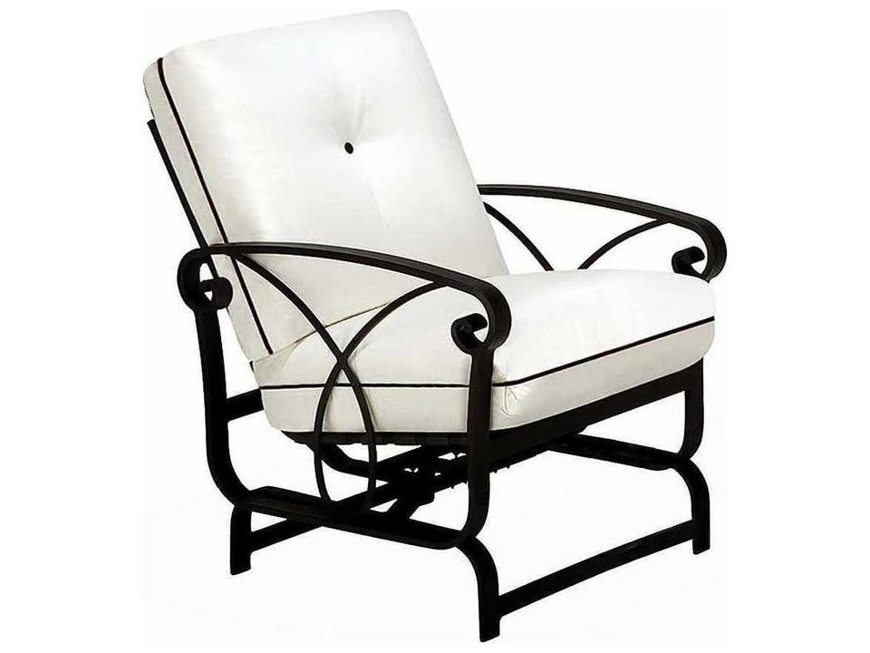 Palazzo Cushion Aluminum Spring Rocker Lounge Chair