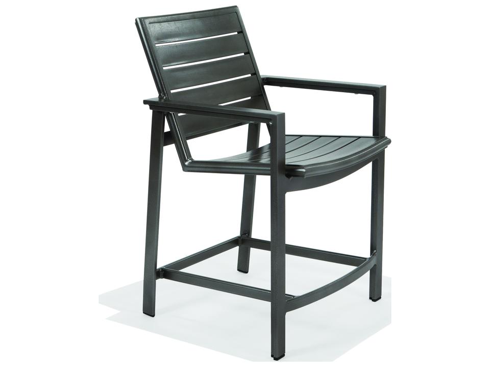 Hamilton Slat Aluminum Counter Stool