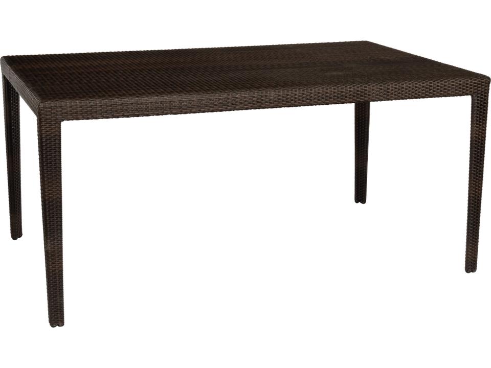Miami Rectangular Outdoor Dining Table All Weather Wicker