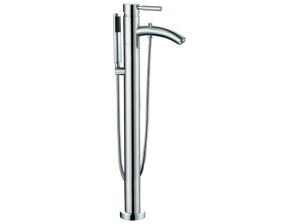 Taron Freestanding Tub Faucet in Polished Chrome with Hand Shower