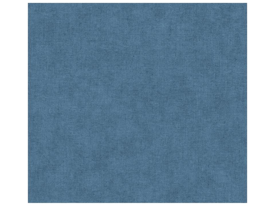 Portofino Denim Faux Linen Wallpaper
