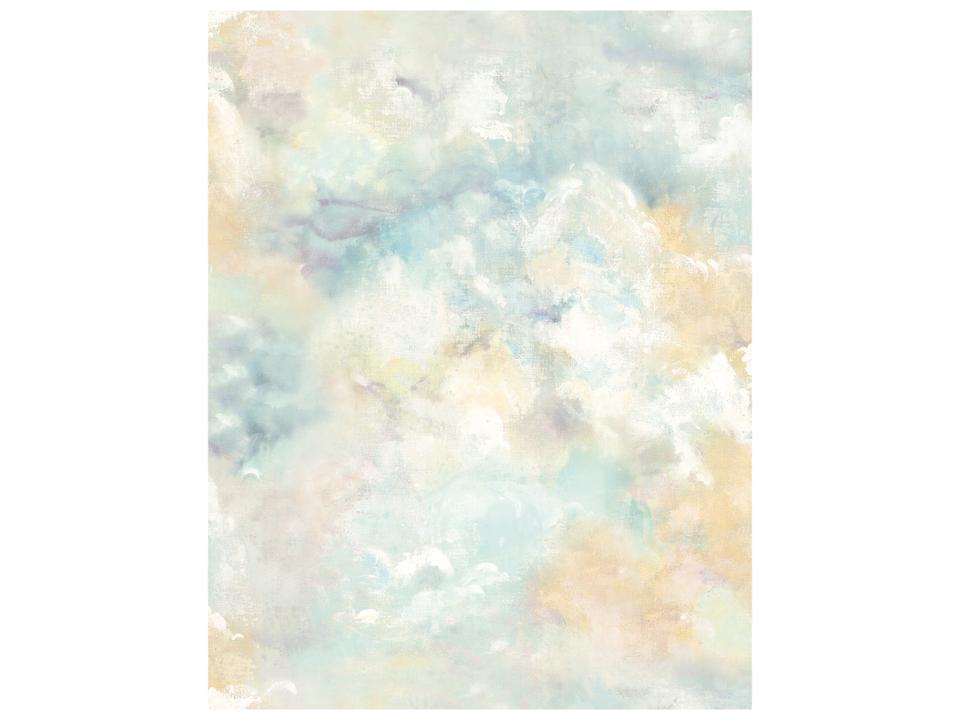 Portofino Aquamarine Abstract Wallpaper