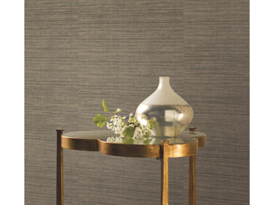 Ronald Redding 24 Karat Brown Black Silk Elegance Wallpaper