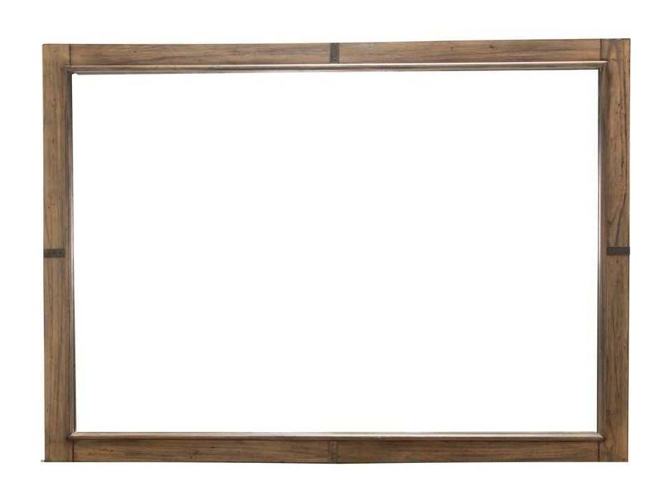 Del Mar Sound Rectangle Wall Mirror in Boardwalk Finish