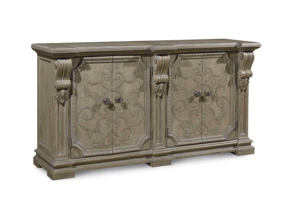 Arch Salvage Wren 4-Door Buffet in Parch Finish