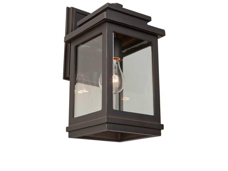 1-Light Freemont Outdoor Wall Sconce in Oil Rubbed Bronze