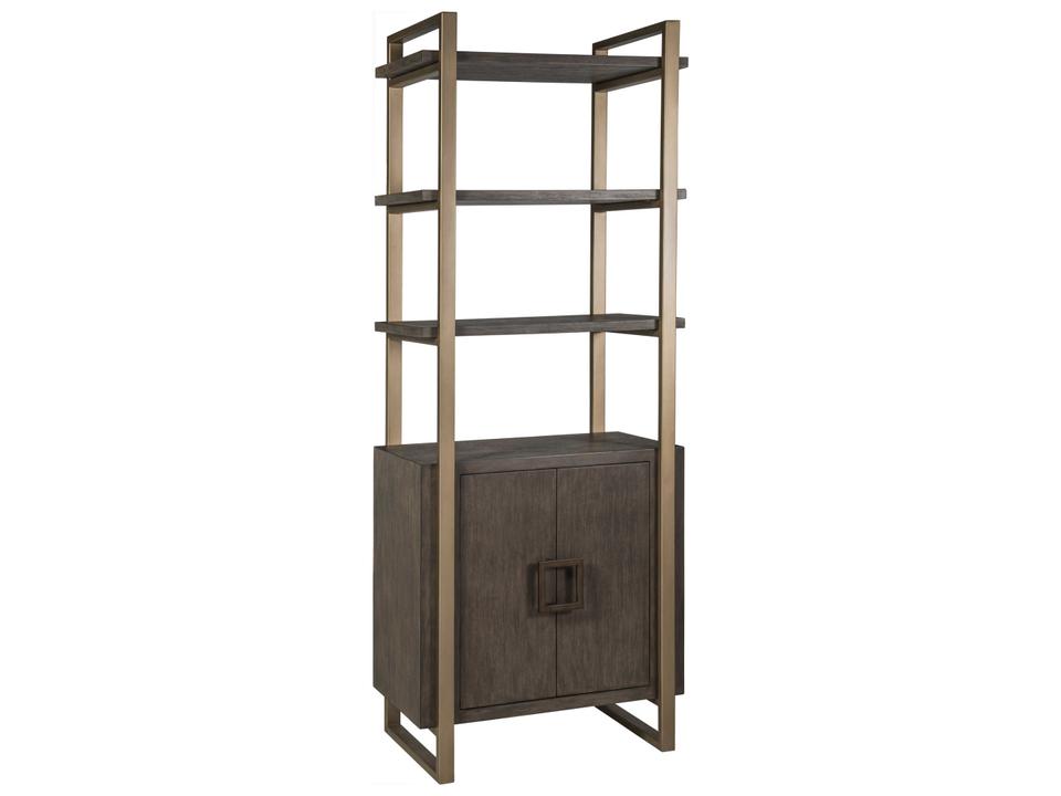 Home Cohesion Program Vertex Bookcase Antico Finish