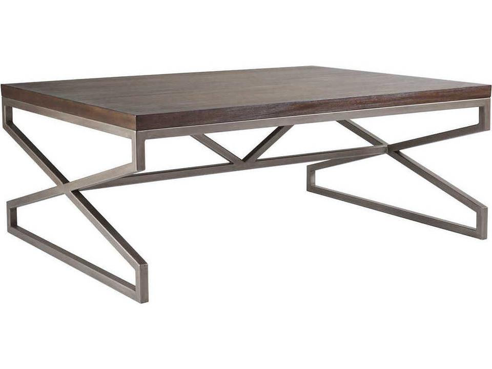 Home Edict Rectangular Coffee Table Mahogany Veneer Marrone Finish