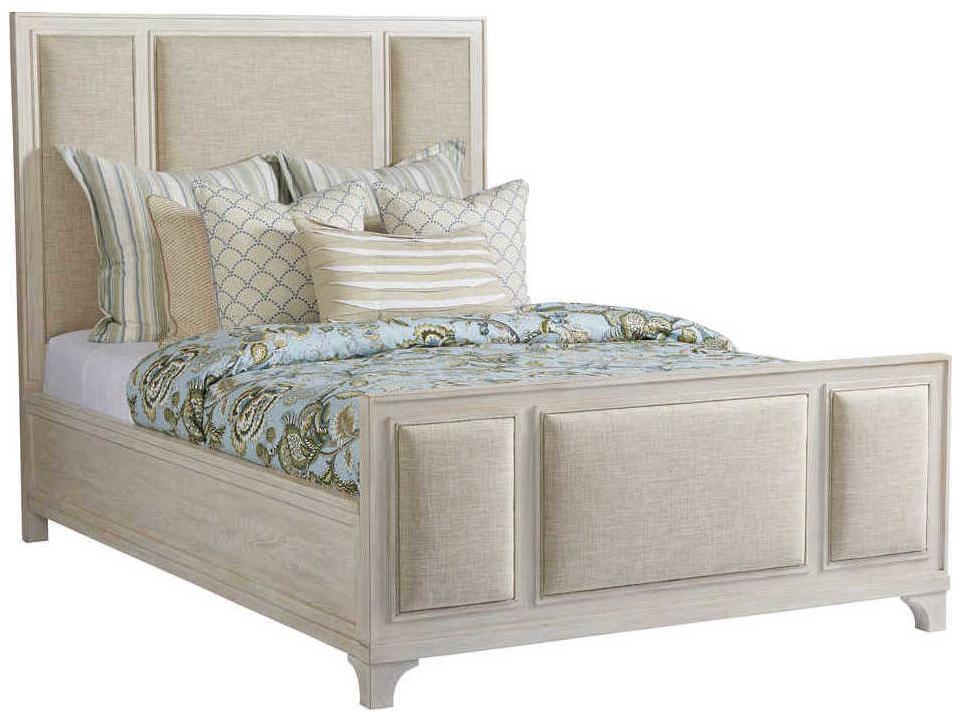 Crystal Cove Upholstered Panel Bed California King