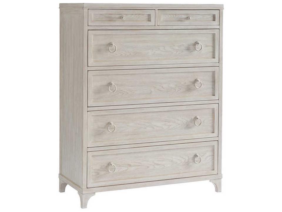 Newport Goldenrod 6-Drawer Chest in Sailcloth Finish