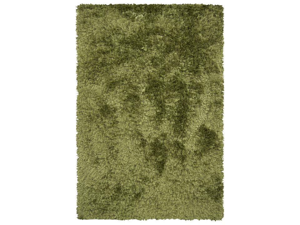 Celecot Hand Woven Wool and Polyester Shag Area Rug