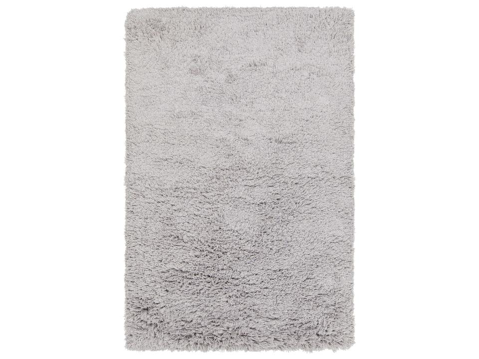 Noely Hand Woven 80% Wool 20% Cotton Area Rug in Grey 5 x 7 Feet 6 Inches