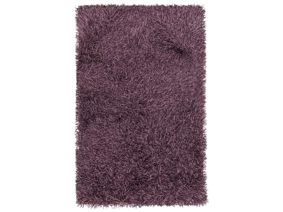 Tyra Hand-Woven Polyester Area Rug Purple Black Pink